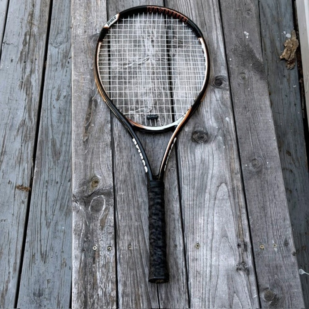 Prince EXO3 Tour Lite 100 Tennis Racquet Black Orange 100sq in 4 3/8 Grip 255g